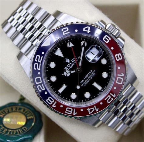 rolex gmt master 2 red and black|gmt master ii rolex price.